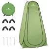 Tent shower changing room portable wc green