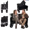 LUARO folding pushchair seat with backrest