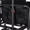 LUARO folding pushchair seat with backrest