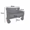 LUARO folding pushchair seat with backrest