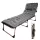 LUARO travel field bed folding business recliner 193 cm light grey