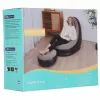 Inflatable armchair with footrest