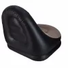 Inflatable armchair with footrest