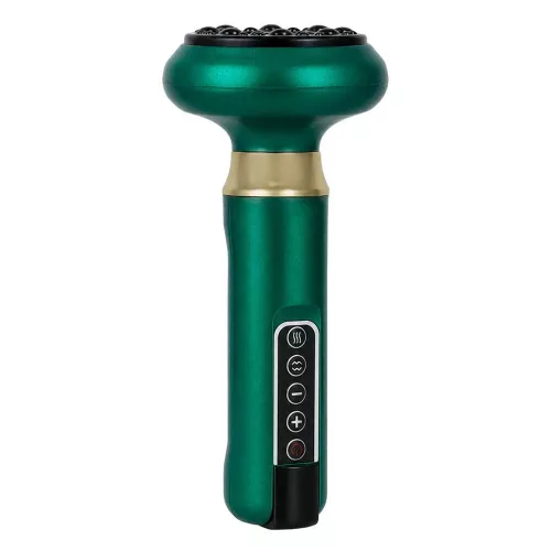 Massager with Chinese bubble function USB green