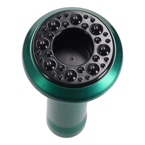 Massager with Chinese bubble function USB green