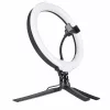 RGB LED selfie ring light on tripod