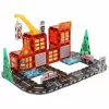 Magnetic construction bricks fire brigade 48e