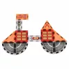 Magnetic construction bricks fire brigade 48e