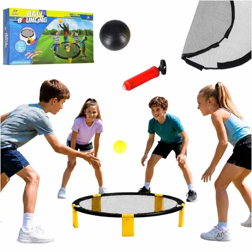 Roundnet arcade game 2 balls