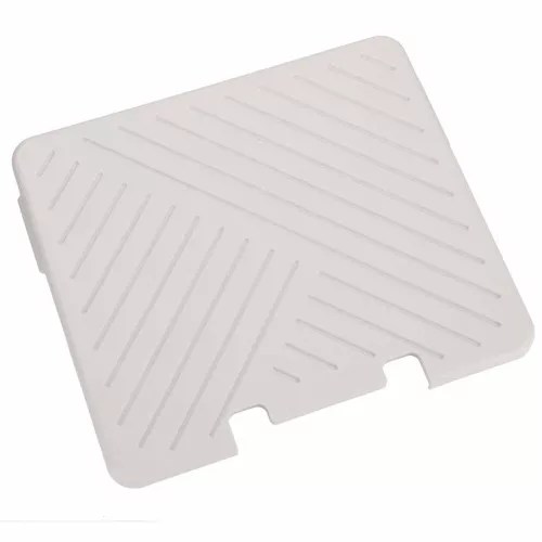 LUARO shopping trolley folding 4-wheel lid white