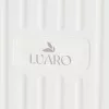LUARO shopping trolley folding 4-wheel lid white