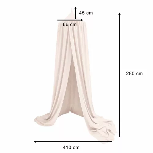 Tipi tent canopy hanging beige
