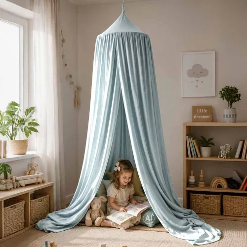 Tipi tent canopy hanging green