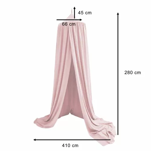 Tipi tent canopy hanging light pink