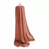 Tipi tent canopy hanging dark pink