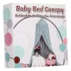 Tipi tent canopy hanging dark pink