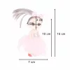 Lalki laleczki do domku dla lalek zestaw 4 sztuk 11 cm