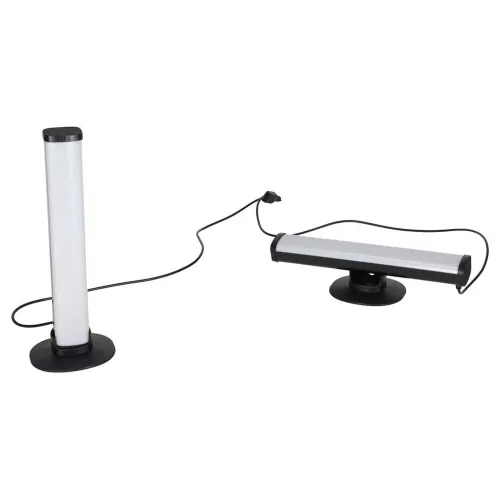 Lampka na biurko LED gamingowa RGB kolumny słupki na pilot zestaw 2 sztuki
