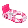 Swimming chair mattress with backrest and canopy rose