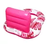 Swimming chair mattress with backrest and canopy rose