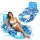 Swimming chair mattress with backrest
