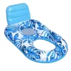 Swimming chair mattress with backrest