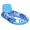 Swimming chair mattress with backrest