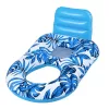 Swimming chair mattress with backrest