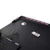 Biurko gamingowe LED podświetlenie RGB uchwyty komputerowe dla gracza 120x60cm