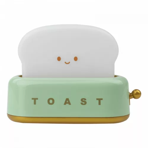 MARY'S LED NIGHT LAMP TOASTER GREEN