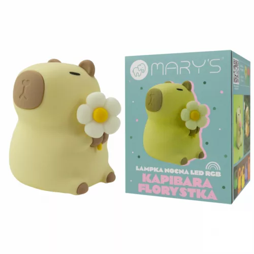 MARY'S LED NIGHT LAMP Capybara Florist RGB