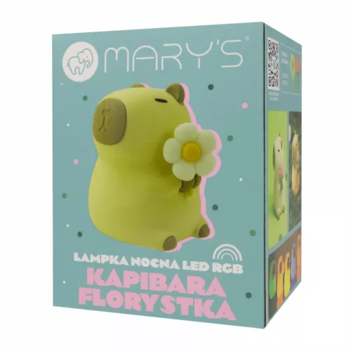 MARY'S LED NIGHT LAMP Capybara Florist RGB