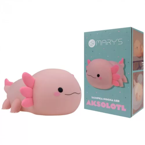 MARY'S LED Axolotl Night Light Pink