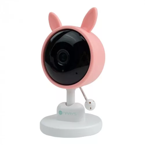 MARY'S Nanny Electronic Camera Pink Rabbit WiFI TUYA
