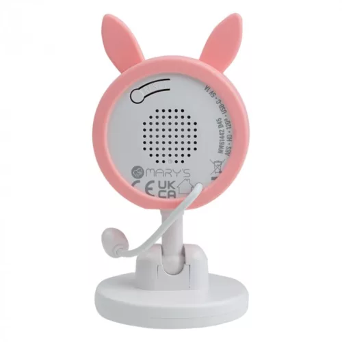 MARY'S Nanny Electronic Camera Pink Rabbit WiFI TUYA