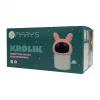 MARY'S Rotating Baby Monitor Camera Pink Rabbit WiFi TUYA