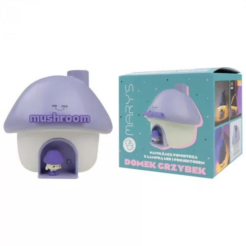 MARY'S Purple Mushroom LED Air Humidifier
