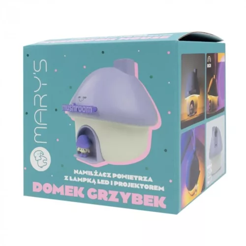 MARY'S Purple Mushroom LED Air Humidifier