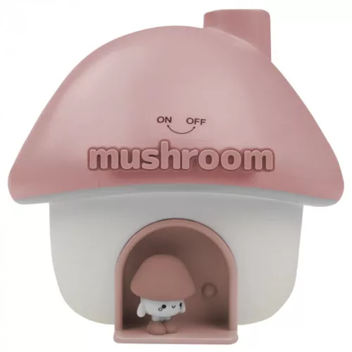 MARY'S Pink Mushroom LED Air Humidifier