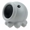 MARY'S Gray Octopus Fan Heater