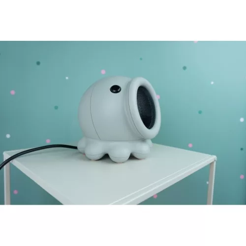 MARY'S Gray Octopus Fan Heater