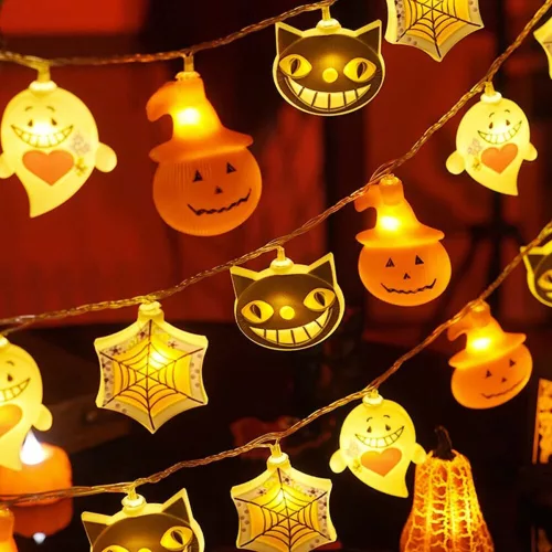Modee Halloween LED String Decor Battery Operated H003 (10LED/165cm/15cm) warm