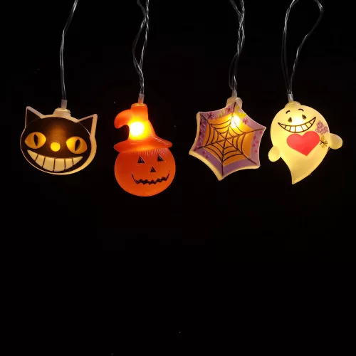 Modee Halloween LED String Decor Battery Operated H003 (10LED/165cm/15cm) warm