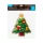 Modee Christmas LED Window Decoration Battery Operated C4004 (6LED 165x190x10mm)