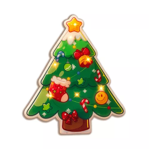 Modee Christmas LED Window Decoration Battery Operated C4004 (6LED 165x190x10mm)