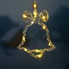 Modee Christmas LED Window Decoration Battery Operated C4010 (13LED H173x140mm)
