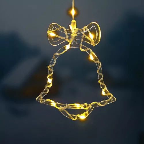 Modee Christmas LED Window Decoration Battery Operated C4010 (13LED H173x140mm)