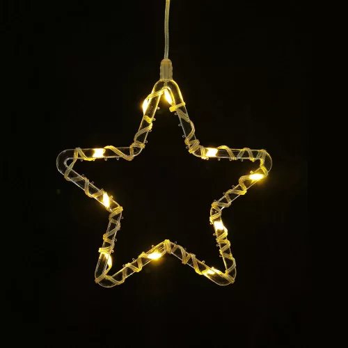 Modee Christmas LED Window Decoration Battery Operated C4012 (13LED H163x156mm)