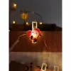 Modee Christmas LED String Decor Battery Operated + Clip C3013 (10LED/90cm/10cm) warm