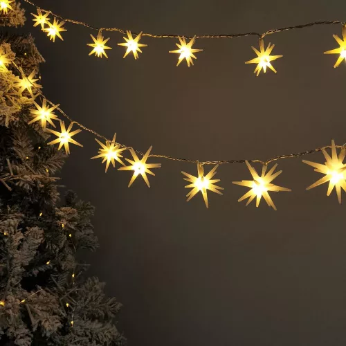 Modee Christmas LED String Decor Battery Operated C3028 (10LED/135cm/15cm) warm